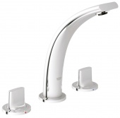 Смеситель для раковины GROHE Ondus с донным клапаном, 20178000 — фото, характеристики, купить в EJSK-CLIMBO