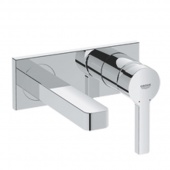 Смеситель для раковины GROHE Lineareна (верхняя монтажная часть, вынос 153 мм), 19409000 — фото, характеристики, купить в EJSK-CLIMBO