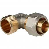 STOUT Угольник-переходник с наружной резьбой 1 1/4"x32 для металлопластиковых труб винтовой (SFS-0006-011432) — фото, характеристики, купить в EJSK-CLIMBO