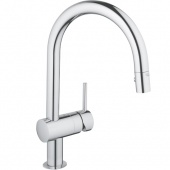 Смеситель для кухни GROHE Minta с C-изливом/лейкой, 32321000 — фото, характеристики, купить в EJSK-CLIMBO