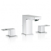 Смеситель для раковины GROHE Eurocube с донным клапаном, 20351000 — фото, характеристики, купить в EJSK-CLIMBO