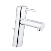 Смеситель для раковины GROHE Concetto с донным клапаном, средний излив, 23450001 — фото, характеристики, купить в EJSK-CLIMBO