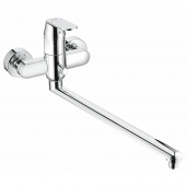 Смеситель для ванны GROHE Eurosmart Cosmopolitan, длинный излив, хром (32847000) — фото, характеристики, купить в EJSK-CLIMBO