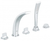 Смеситель для ванны GROHE Ondus с душевым гарнитуром, 31047000 — фото, характеристики, купить в EJSK-CLIMBO
