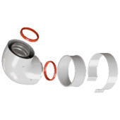 RCA-6010-250100 Начальный участок 90 гр. универсальный 60/100 — фото, характеристики, купить в EJSK-CLIMBO