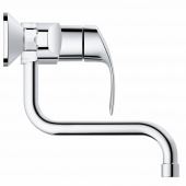 Смеситель для кухни GROHE Eurosmart new настенный, вынос 150 мм, хром (31391002) — фото, характеристики, купить в EJSK-CLIMBO