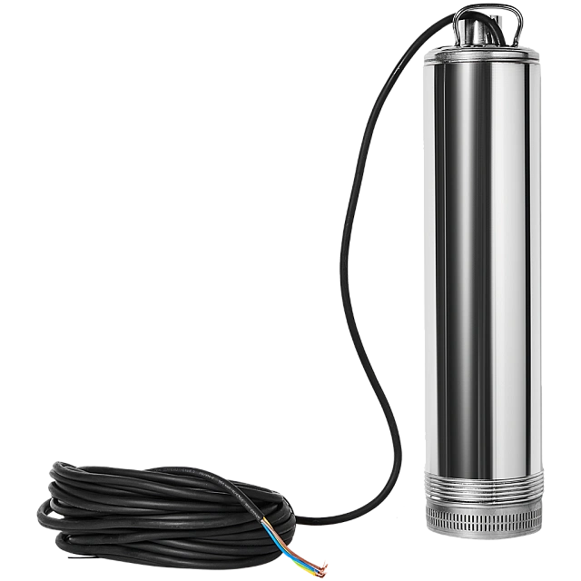 Насос колодезный с электронной регулировкой STOUT кабель 20 м, 230V, Q=90 л/мин, H=45 м — фото, характеристики