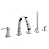 Смеситель для ванны GROHE Grandera с душевым гарнитуром, 19919000 — фото, характеристики, купить в EJSK-CLIMBO