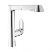 Смеситель для кухни GROHE K7 с выдвижным изливом, 32176000 — фото, характеристики, купить в EJSK-CLIMBO