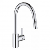 Смеситель для кухни GROHE Eurosmart Cosmopolitan, высокий излив, хром (31481001) — фото, характеристики, купить в EJSK-CLIMBO