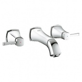 Смеситель для раковины GROHE Grandera (верхняя монтажная часть, вынос 177 мм), 20414000 — фото, характеристики, купить в EJSK-CLIMBO