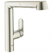 Смеситель для кухни GROHE K7 с выдвижным изливом, 32176DC0 — фото, характеристики, купить в EJSK-CLIMBO