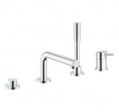 Смеситель для ванны GROHE Concetto с душевым гарнитуром (на бортик ванны), 19576001 — фото, характеристики, купить в EJSK-CLIMBO
