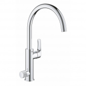 Смеситель для кухни GROHE Blue Pure Eurosmart с функцией очистки водопроводной воды, хром (31722000) — фото, характеристики, купить в EJSK-CLIMBO