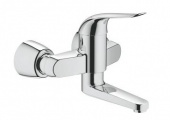 Смеситель для раковины GROHE Euroeco Special (вынос 214 мм, длина рычага 120 мм), 32771000 — фото, характеристики, купить в EJSK-CLIMBO