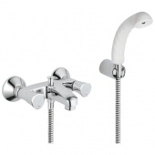 Смеситель для ванны GROHE Costa L с душевым гарнитуром, 25460001 — фото, характеристики, купить в EJSK-CLIMBO