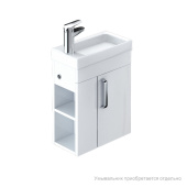 Тумба для ванной комнаты, подвесная, белая, 40 см, Torr, IDDIS, TOR40W1i95. Подходит умывальник 0014000U28 — фото, характеристики, купить в EJSK-CLIMBO