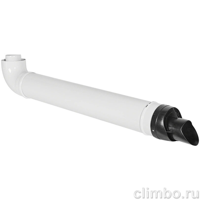 Комплект дымохода традиционный ROMMER D80/125, L800 — фото, детали конструкции