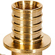 Тройник-переходник с внутренней резьбой ROMMER 20xG 3/4 для труб из сшитого полиэтилена аксиальный — фото, детали конструкции