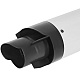 Труба с наконечником традиционный ROMMER RCA-6010 коаксиальная СТАНДАРТ D60(п)/100(п), L770 (рабочая длина 700мм) однонаправленный — фото, детали конструкции