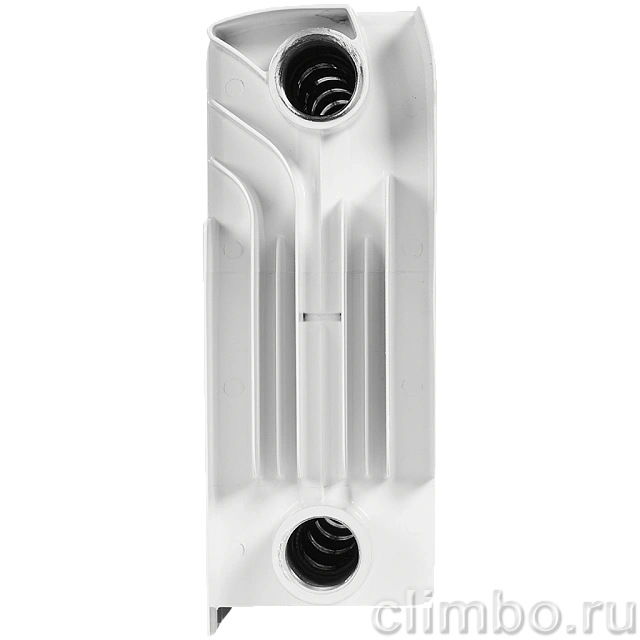 Радиатор биметаллический STOUT TITAN 200 14 секций боковое подключение (белый RAL 9016) — фото, детали конструкции