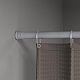 Карниз для ванной комнаты, 110-200 см, серый, IDDIS, SRC0120i14 — фото, детали конструкции