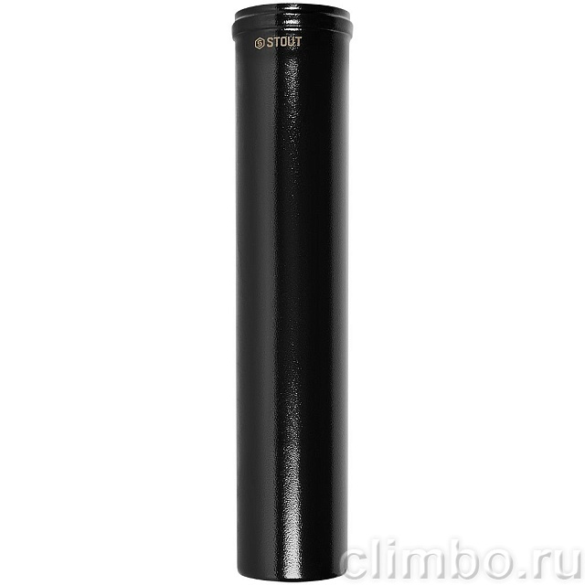 STOUT SCR-6010-600500 STOUT Удлинитель дымохода традиц. коакс. D60(п-м)/100(п-м), L500, ЧЕРНЫЙ — фото, детали конструкции
