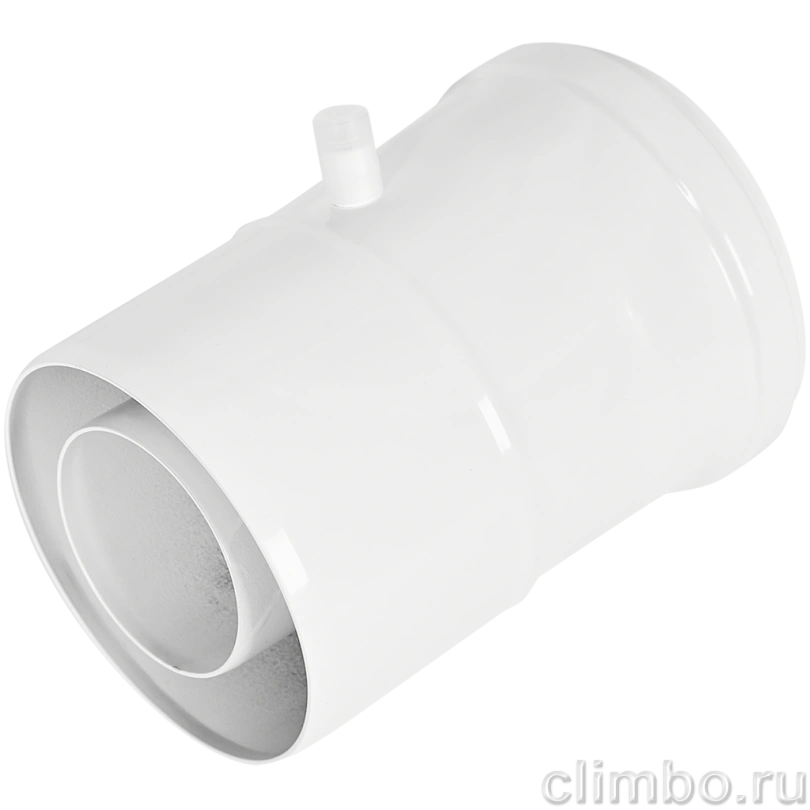 Конденсатоотводчик универсальный традиционный коаксиальный ROMMER D60(п-м)/100(п-м) (маленький штуцер) — фото, детали конструкции