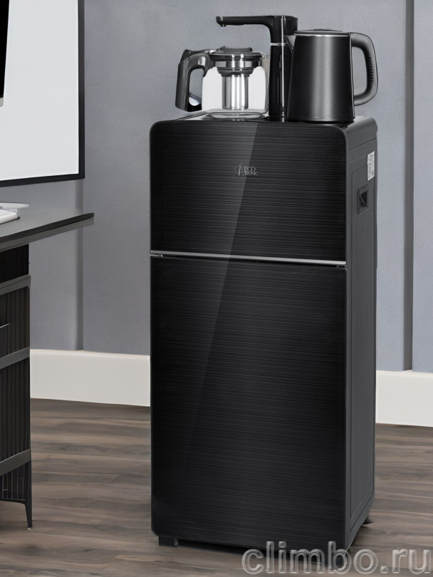 Кулер с чайным столиком Teabar Ecotronic TB18-LE black — фото товара