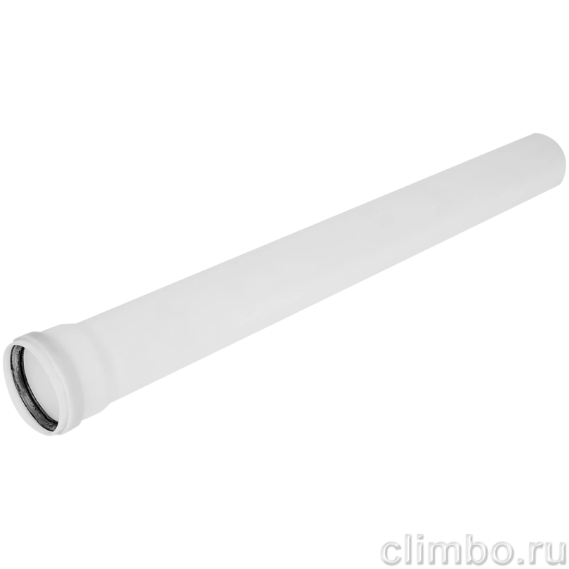 Удлинитель дымохода конденсационный ROMMER D80(п-м), L800 — фото, детали конструкции