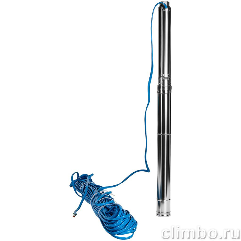 Высокоскоростной скважинный насоc ROMMER RHS 2-135, кабель 80 м (3x3,0 mm2) — фото, детали конструкции