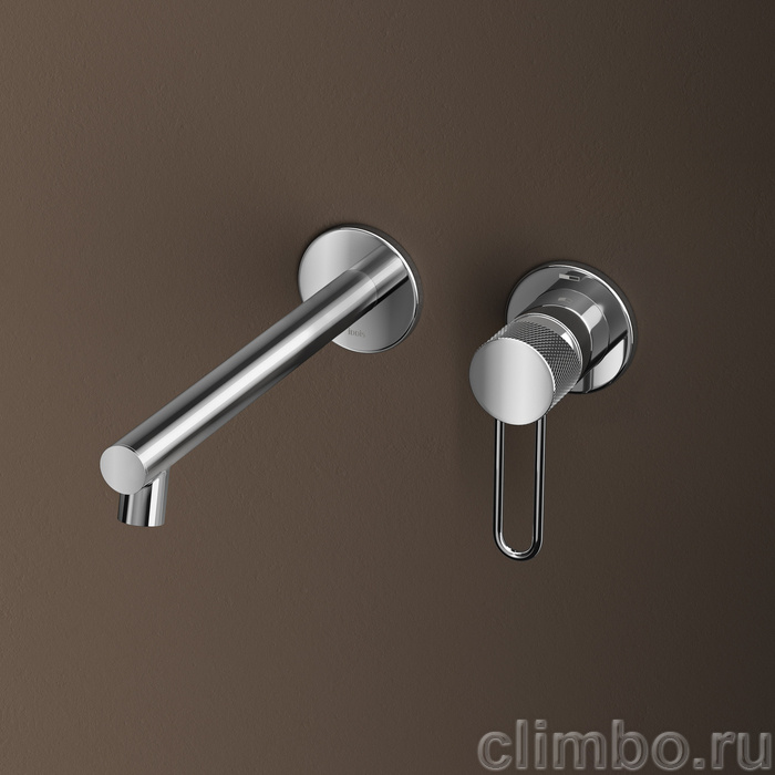Встраиваемый смеситель для умывальника, хром глянцевый, Дюна (Duna), IDDIS, DUNSB00i65 — фото, детали конструкции