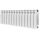 Радиатор биметаллический STOUT TITAN 350 14 секций боковое подключение (белый RAL 9016) — фото, детали конструкции