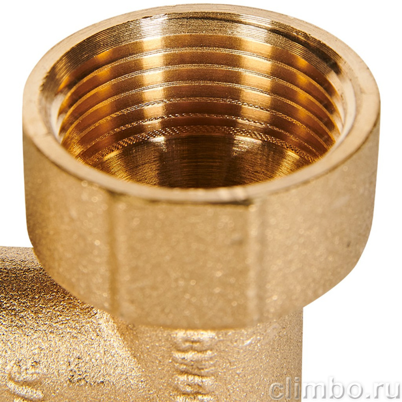 Угольник настенный с креплением ROMMER 20xG 3/4 для труб из сшитого полиэтилена аксиальный — фото, детали конструкции