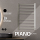 Полотенцесушитель STOUT электрический PIANO quadro 80*50 Полированный — фото, детали конструкции