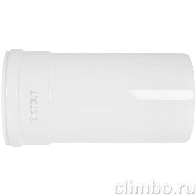 STOUT Удлинитель дымохода конденсац. коакс. D80(п-м)/125(п-м), L250 — фото, детали конструкции