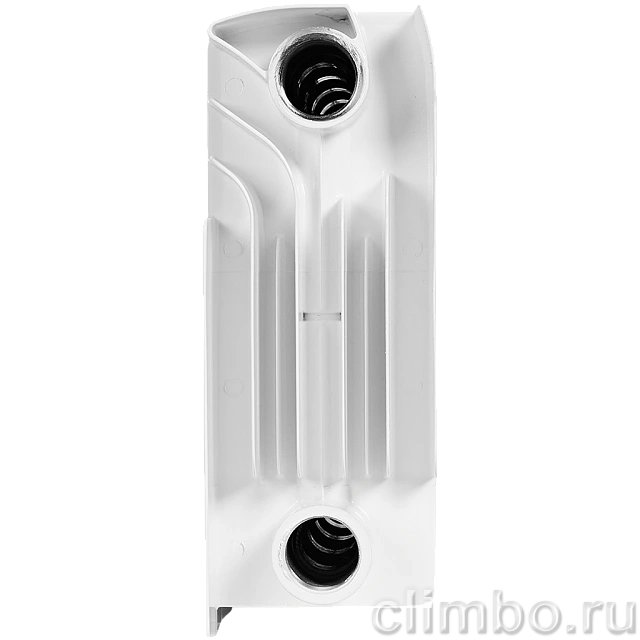 Радиатор биметаллический STOUT TITAN 200 13 секций боковое подключение (белый RAL 9016) — фото, детали конструкции