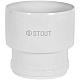 STOUT SCR-8125-000007 STOUT Адаптер соединительный традиц. переход с D100(м) на D125(п) — фото, детали конструкции