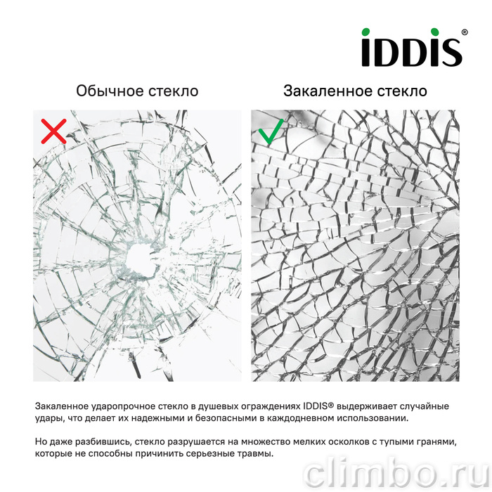 Душевая перегородка Walk In, матовый белый, 120x195, Slide, IDDIS — фото товара