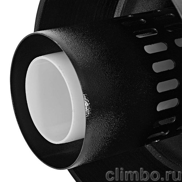 STOUT Оголовок вертикальный с ветрозащитой конденсац. коакс. D80(п)/125(п) ЧЕРНЫЙ широкий — фото, детали конструкции