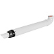 Комплект дымохода традиционный ROMMER RCA-6010 АНТИЛЕД УНИВЕРСАЛЬНЫЙ D60/100, L1000 (кроме Immergas и Navien Deluxe 75/100) однонаправленный — фото, детали конструкции