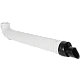 Комплект дымохода конденсационный ROMMER D80/125, L800 — фото, детали конструкции