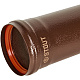 STOUT SCR-0080-701000 STOUT Удлинитель дымохода традиц. D80(п-м), L1000, КОРИЧНЕВЫЙ — фото, детали конструкции