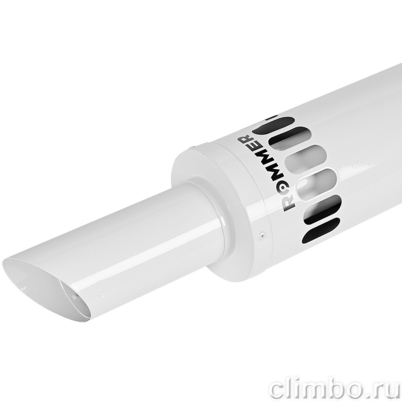 Комплект дымохода ROMMER INOX Line АНТИЛЕД УНИВЕРСАЛЬНЫЙ D60/100 традиционный коаксиальный, L 1250мм (раб. дл. 950мм) — фото, детали конструкции