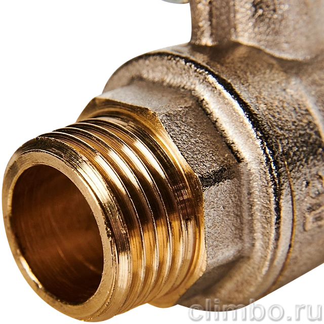 Кран шаровой полнопроходной STOUT НР/НР ручка рычаг 1/2 — фото, детали конструкции