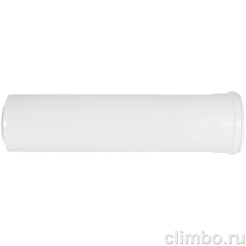 Удлинитель дымохода конденсационный коаксиальный ROMMER D80(п-м)/125(м-п), L500 — фото, детали конструкции
