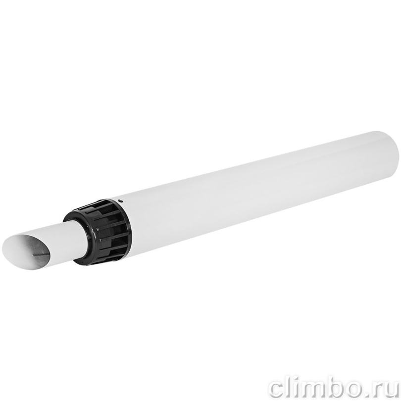 Труба с наконечником традиционный ROMMER RCA-6010 коаксиальная АНТИЛЁД D60(п)/100(п), L900 (рабочая длина 750мм) однонаправленный — фото, детали конструкции