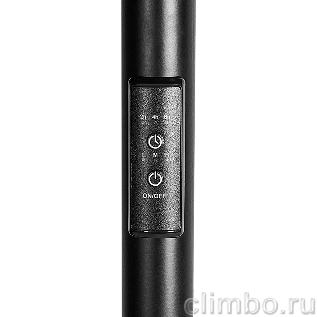 Полотенцесушитель STOUT электрический ROCK round 120*12 Черный матовый 3 опоры — фото, детали конструкции