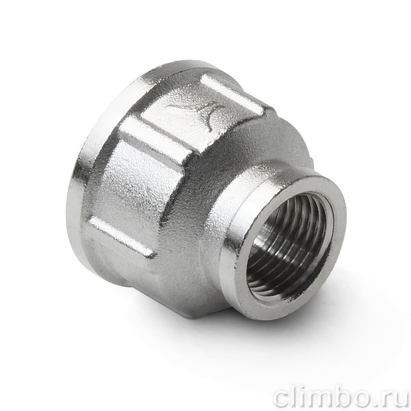 PA Муфта латунная ВР резьбовая переходная, 1 1/4x1 — фото товара