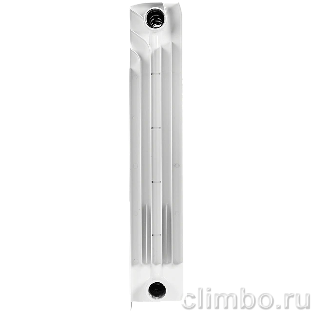Радиатор биметаллический STOUT TITAN 500 13 секций боковое подключение (белый RAL 9016) — фото, детали конструкции